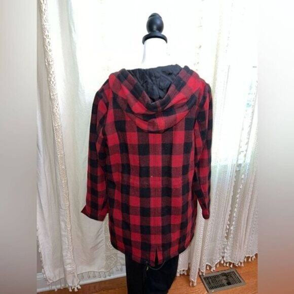 Vintage Levi's Shacket -‎ Oversized Plaid Jacket - Vintage Buffalo Check Jacket - Picture 6 of 6